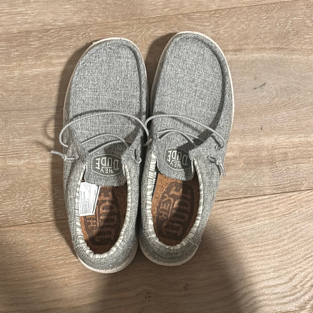 Hey Dude Kids Gray Casual Shoes